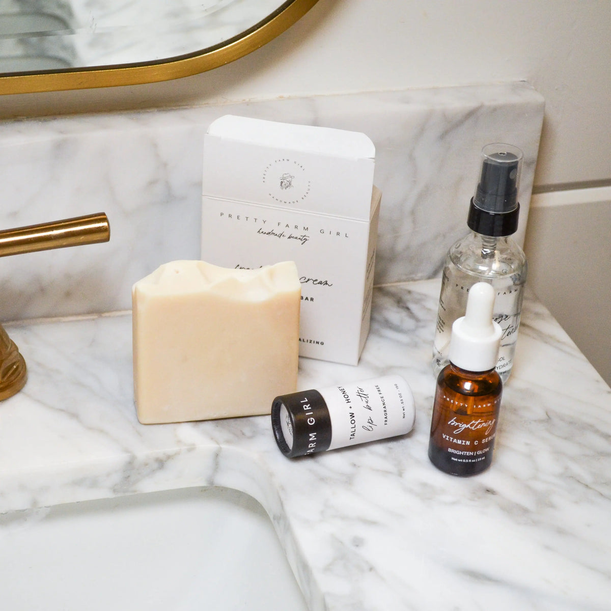Rooted and Ready: Travel-Size Skincare Essentials Kit Pretty farm girl