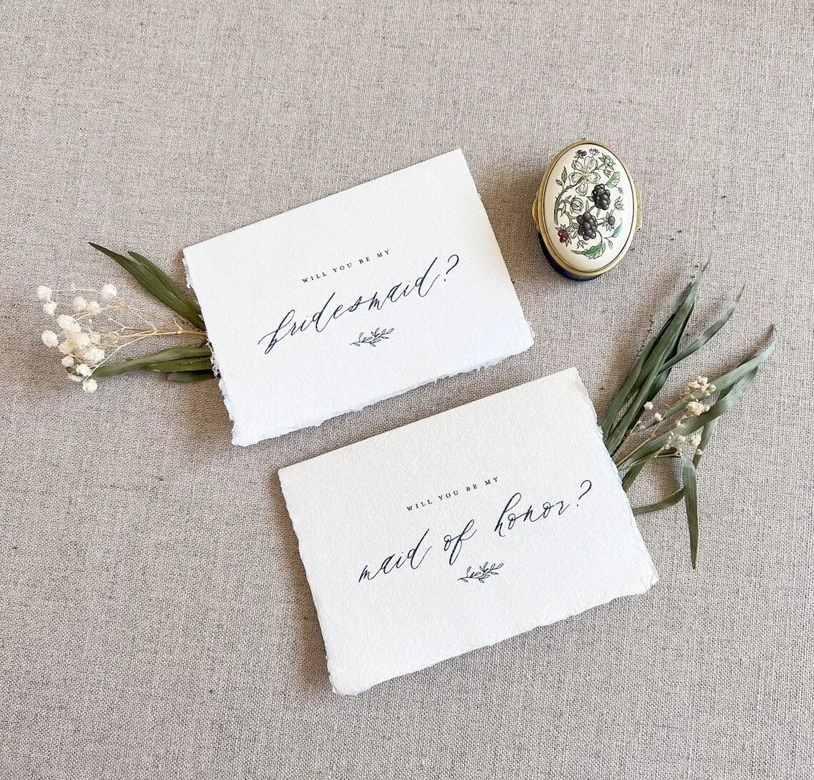 Branch Bridesmaid Cards Jen Simpson Design, LLC