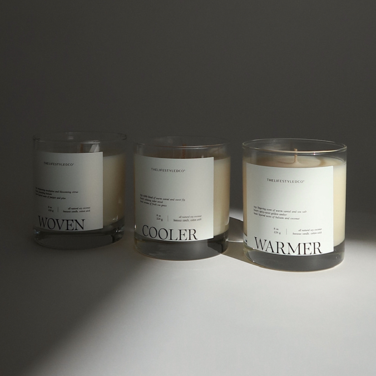 Warmer Candle - 8 oz THELIFESTYLEDCO Shop
