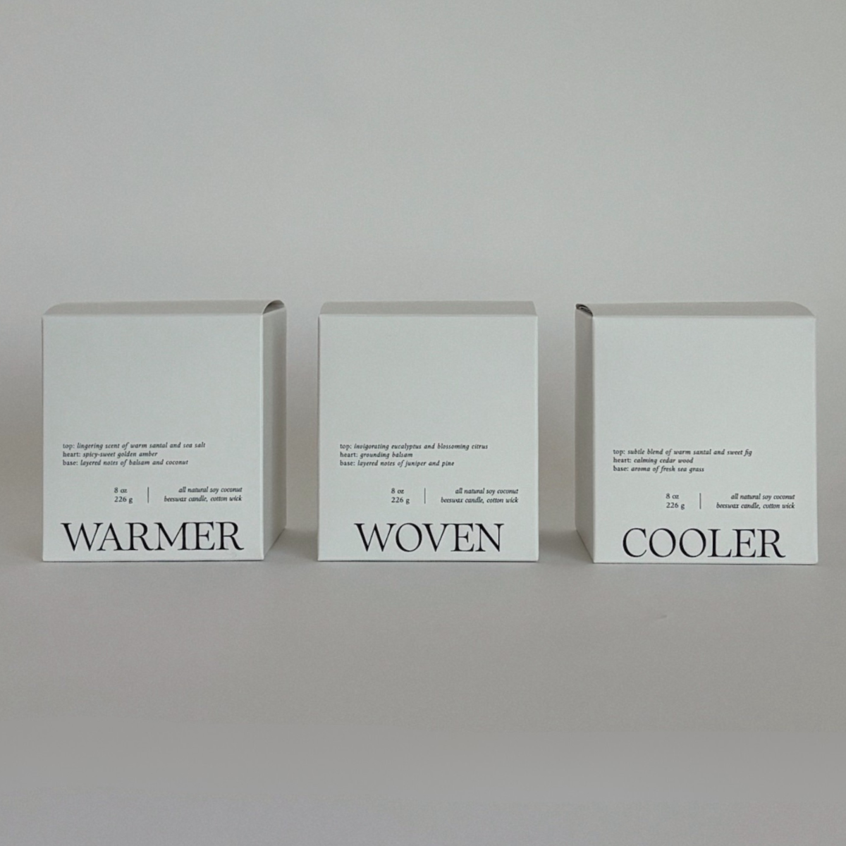 Warmer Candle - 8 oz THELIFESTYLEDCO Shop