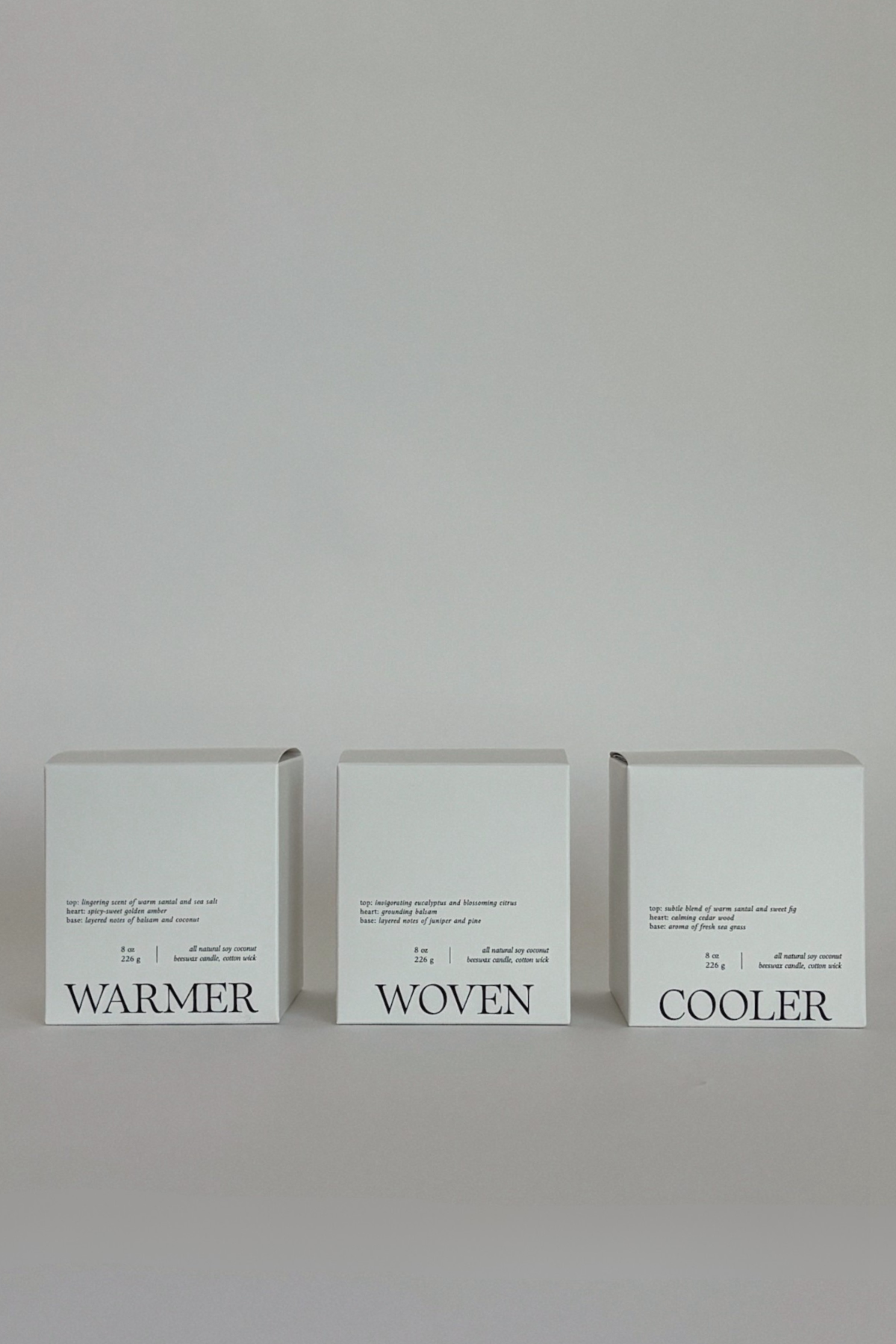Woven Candle - 8 oz THELIFESTYLEDCO Shop