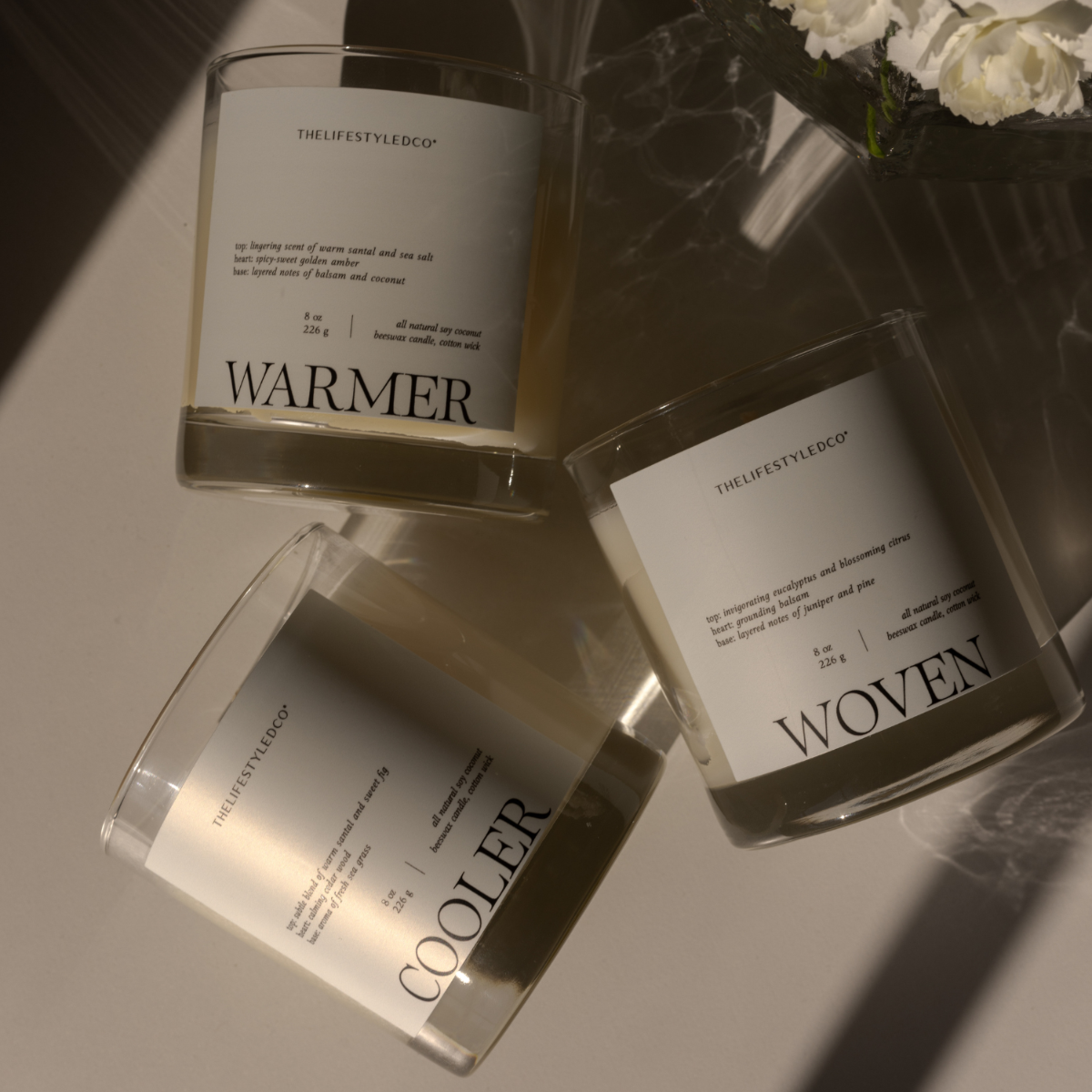 Warmer Candle - 8 oz THELIFESTYLEDCO Shop