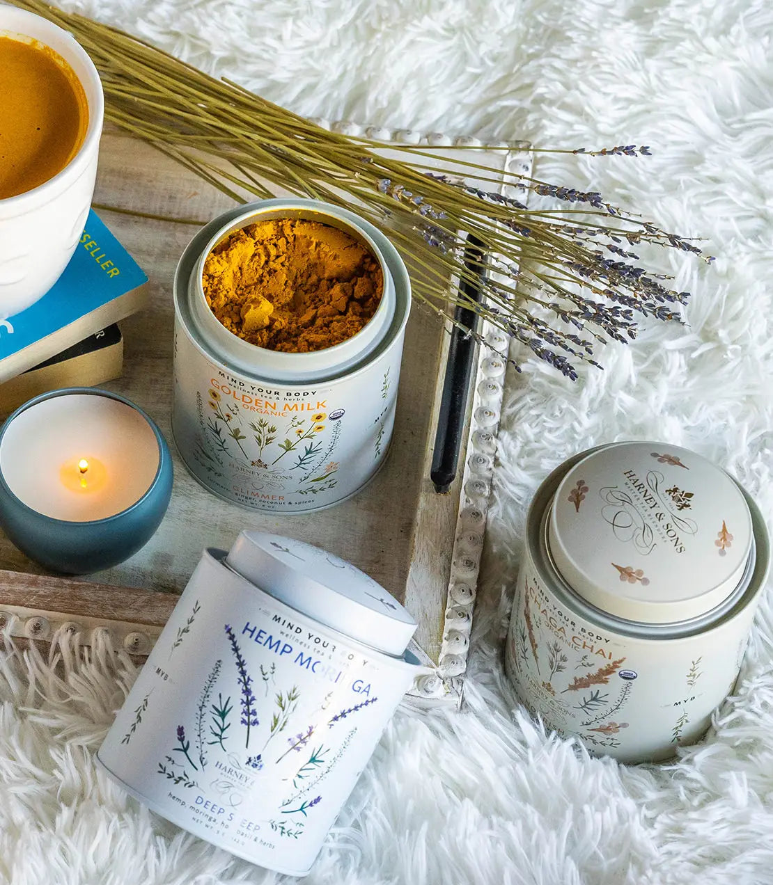 Wellness Trio Gift Harney & Sons Fine Teas