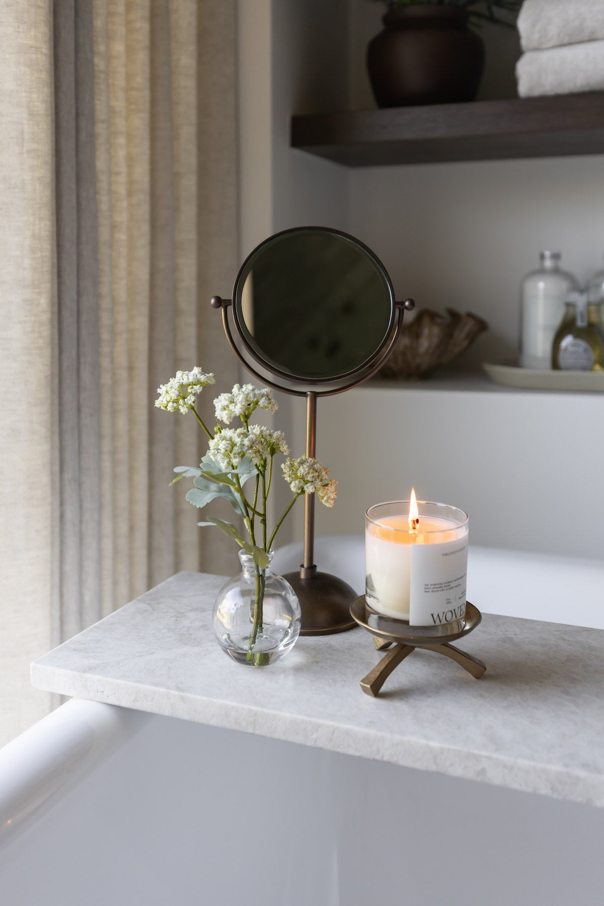 Woven Candle - 8 oz THELIFESTYLEDCO Shop