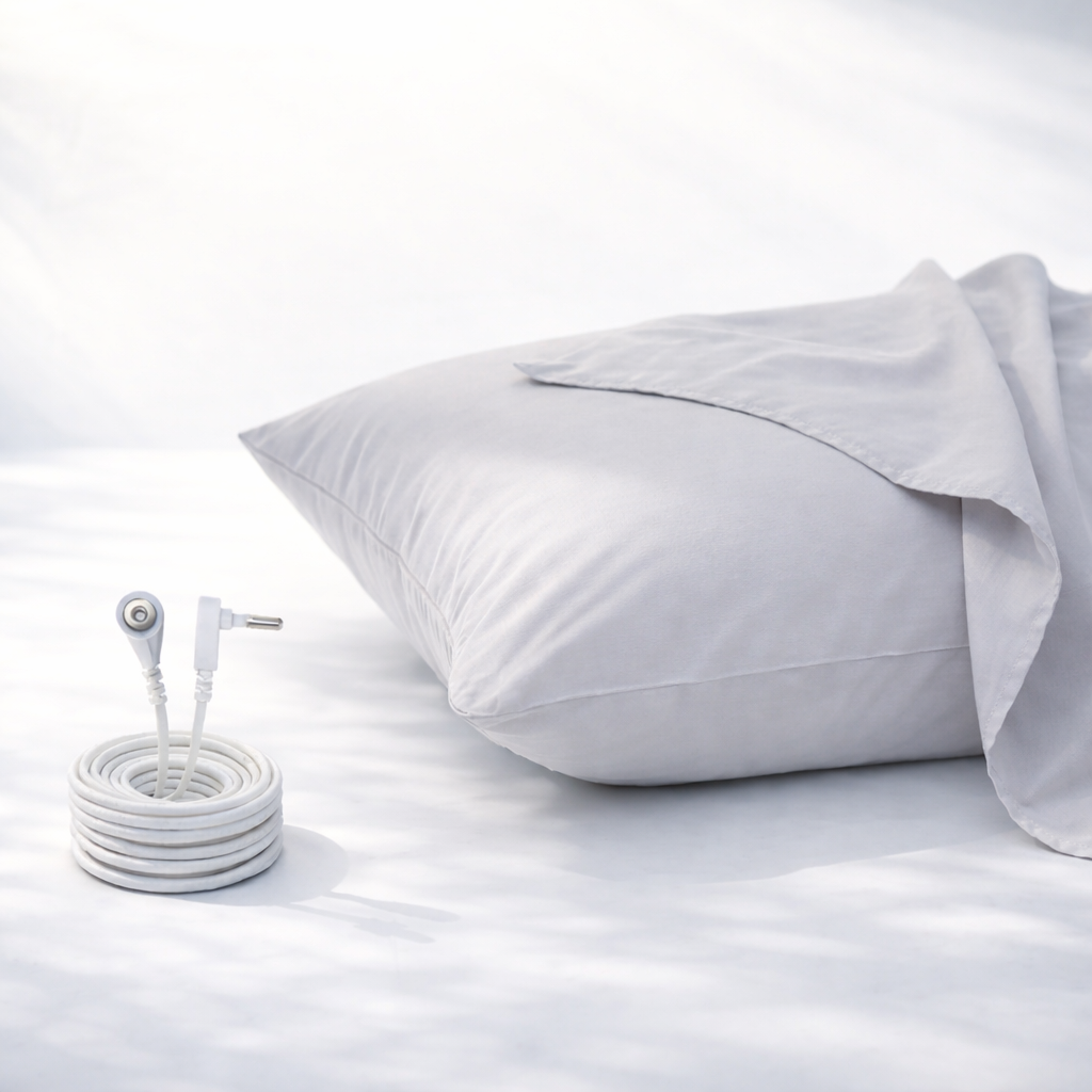 GroundLuxe Luxury Grounding Pillowcase (Organic Cotton) GroundLuxe