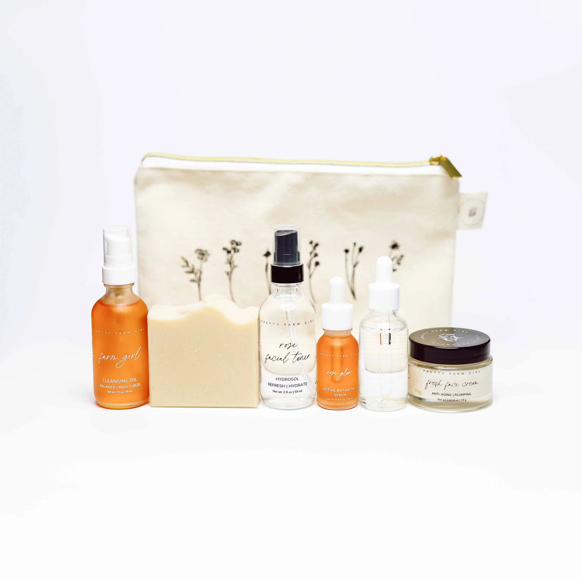 Anti-Aging Skincare Routine Essentials Kit Pretty farm girl