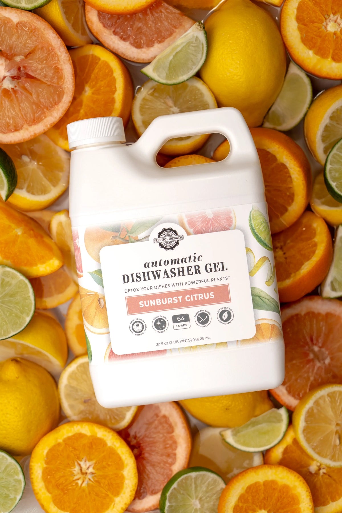 Automatic Dishwasher Gel | Sunburst Citrus Rustic Strength