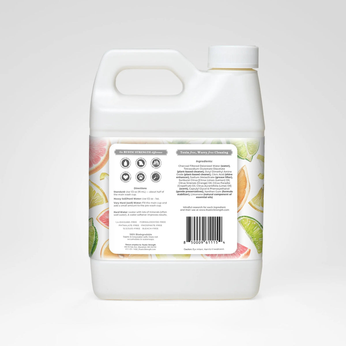 Automatic Dishwasher Gel | Sunburst Citrus Rustic Strength