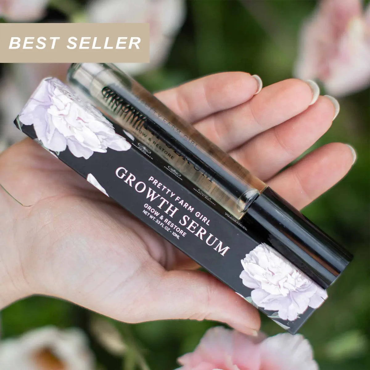 Eyelash + Eyebrow Growth Serum Pretty farm girl