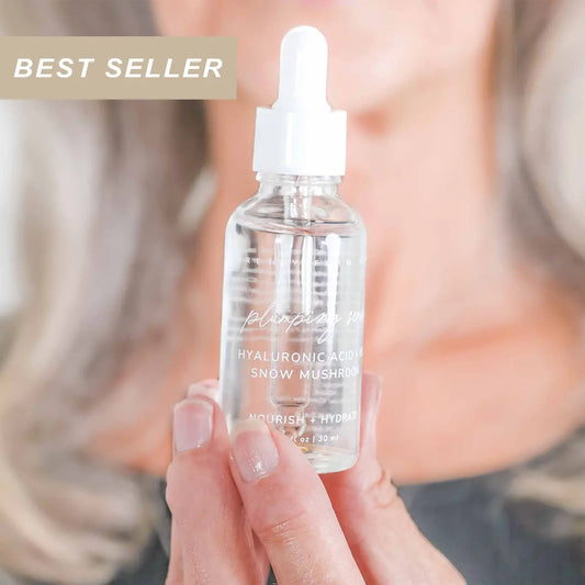 Hyaluronic Plumping Serum with Vitamin B5 + Snow Mushroom Pretty farm girl
