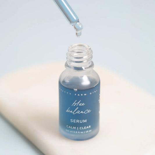 Blue Balance Face Serum Pretty farm girl