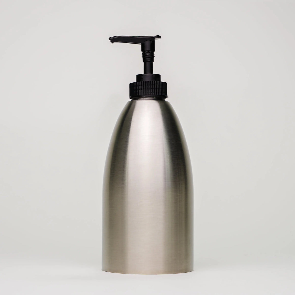 Stainless Steel Keeper Bottle | 16 oz | with Black Pump Rustic Strength