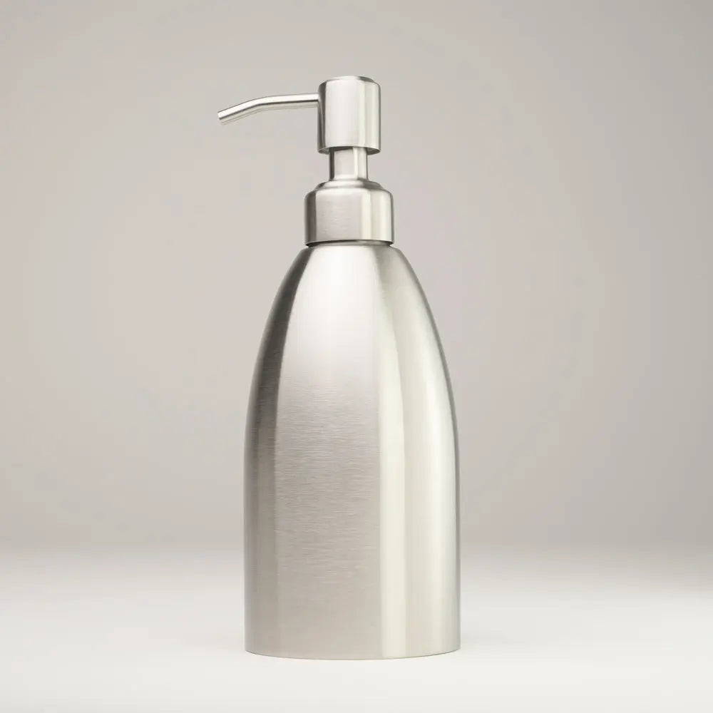 Stainless Steel Keeper Bottle | 16 oz  | with Stainless Steel Pump Rustic Strength