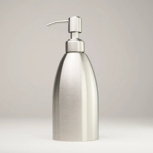 Stainless Steel Keeper Bottle | 16 oz  | with Stainless Steel Pump Rustic Strength