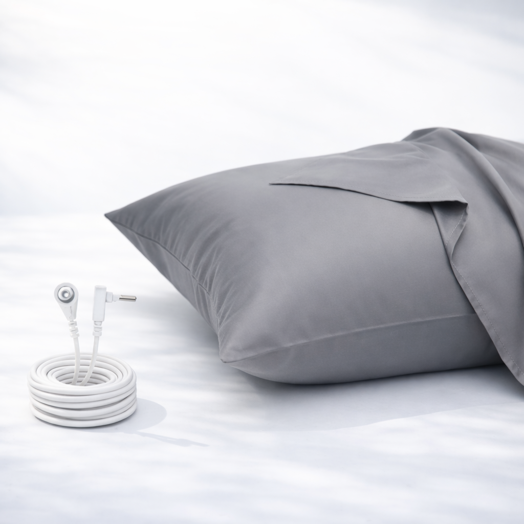 GroundLuxe Luxury Grounding Pillowcase (Organic Cotton) GroundLuxe