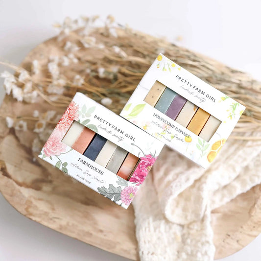 Complete Soap Sampler Set Pretty farm girl