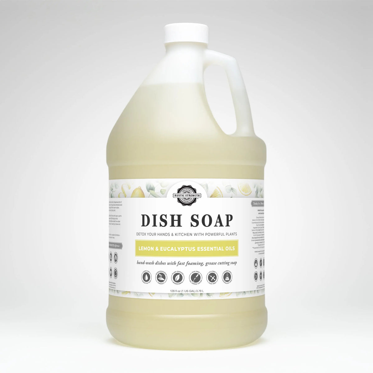 Dish Soap | Lemon & Eucalyptus Rustic Strength