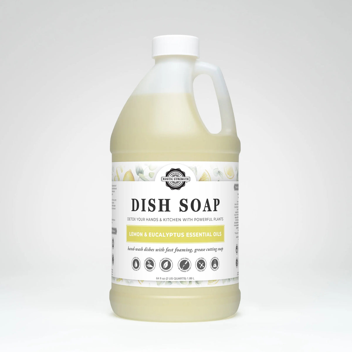 Dish Soap | Lemon & Eucalyptus Rustic Strength