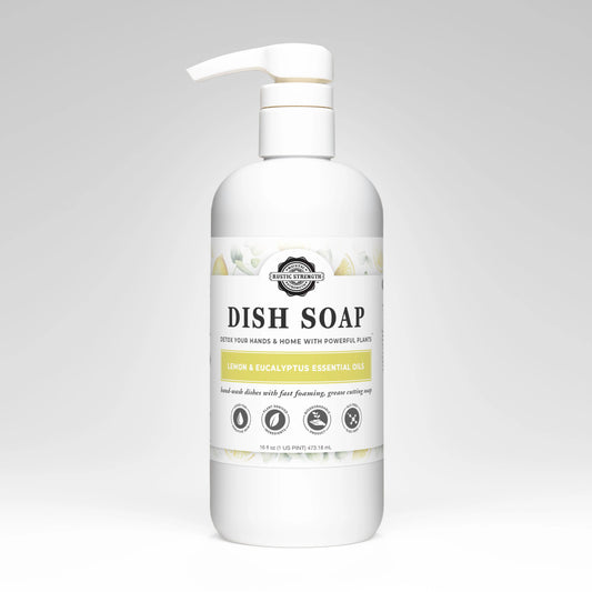 Dish Soap | Lemon & Eucalyptus Rustic Strength