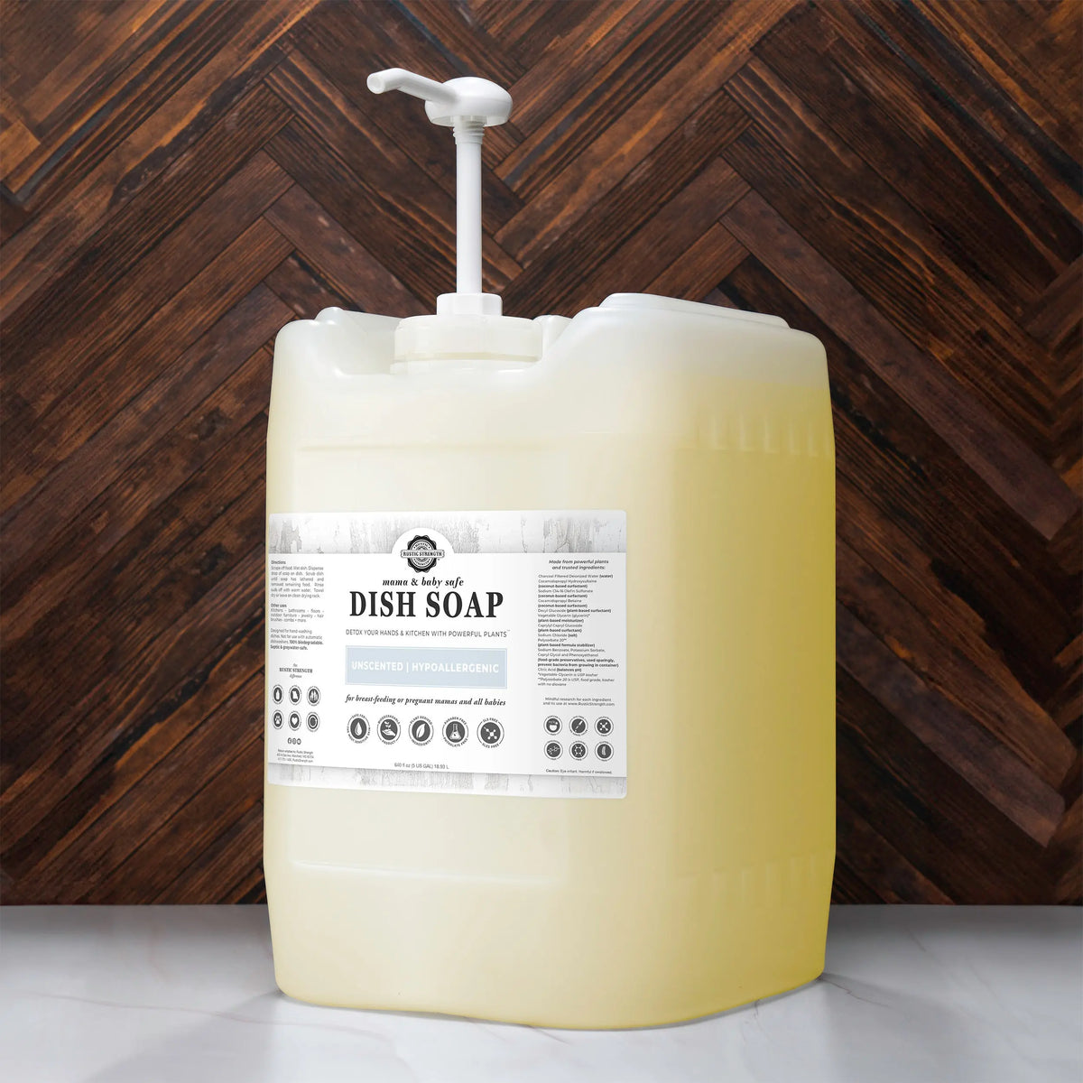 Dish Soap | Mama + Baby Safe Rustic Strength