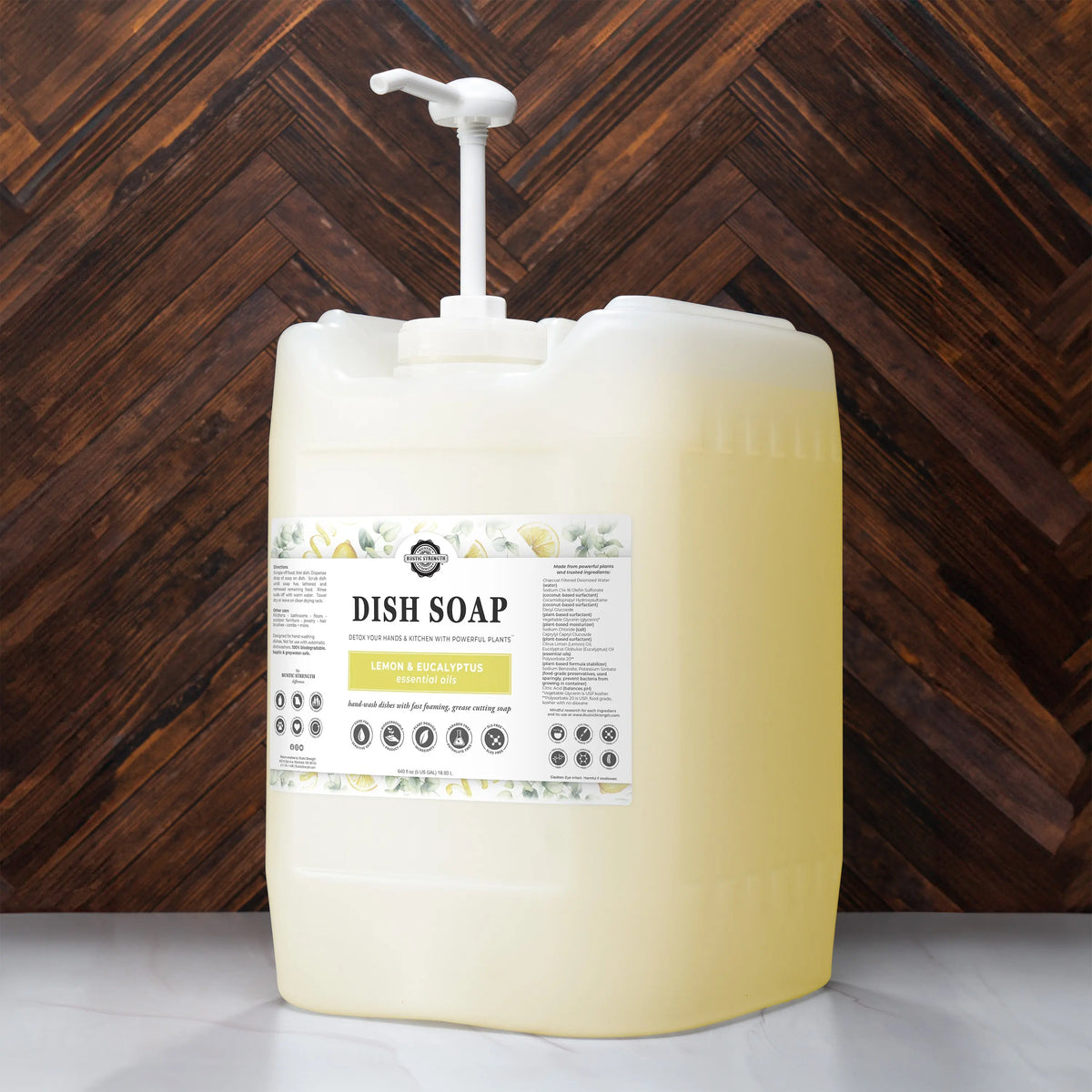 Dish Soap | Lemon & Eucalyptus Rustic Strength