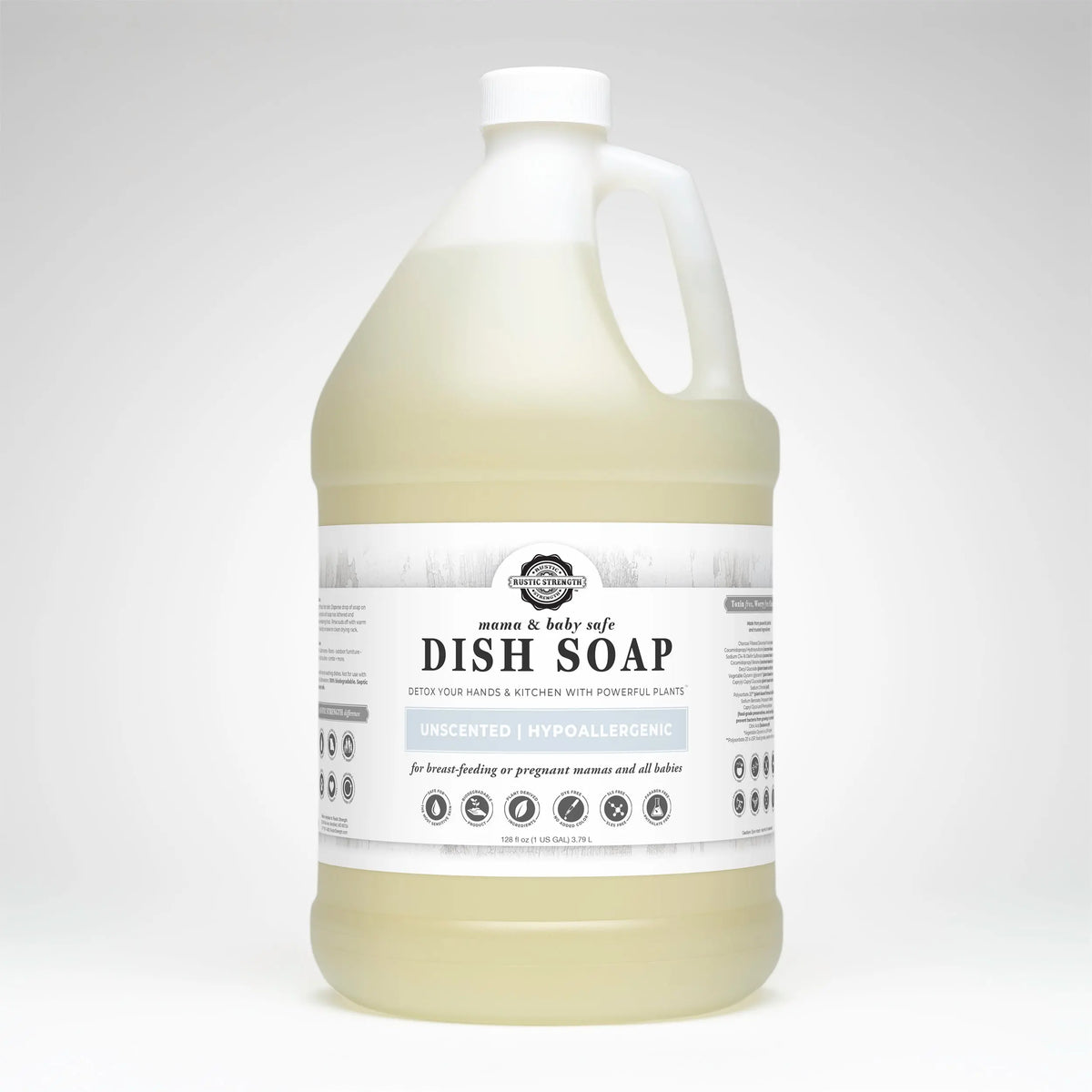 Dish Soap | Mama + Baby Safe Rustic Strength