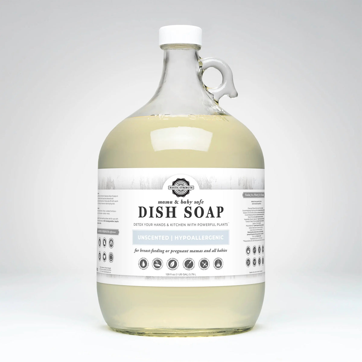 Dish Soap | Mama + Baby Safe Rustic Strength