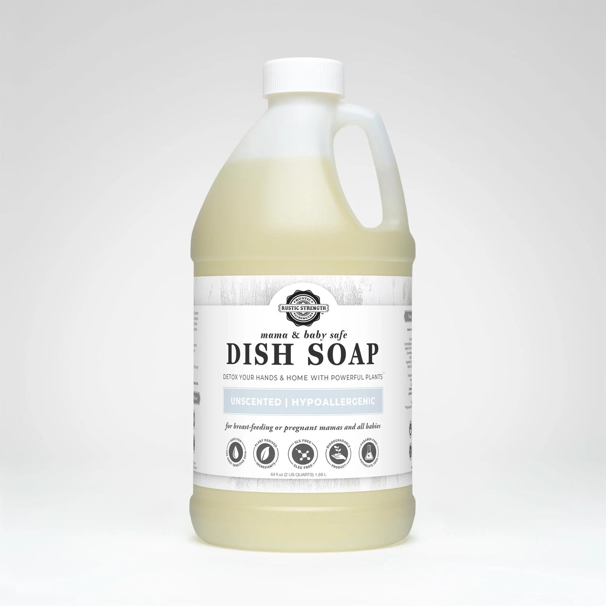 Dish Soap | Mama + Baby Safe Rustic Strength