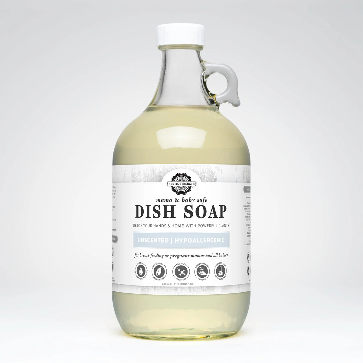 Dish Soap | Mama + Baby Safe Rustic Strength