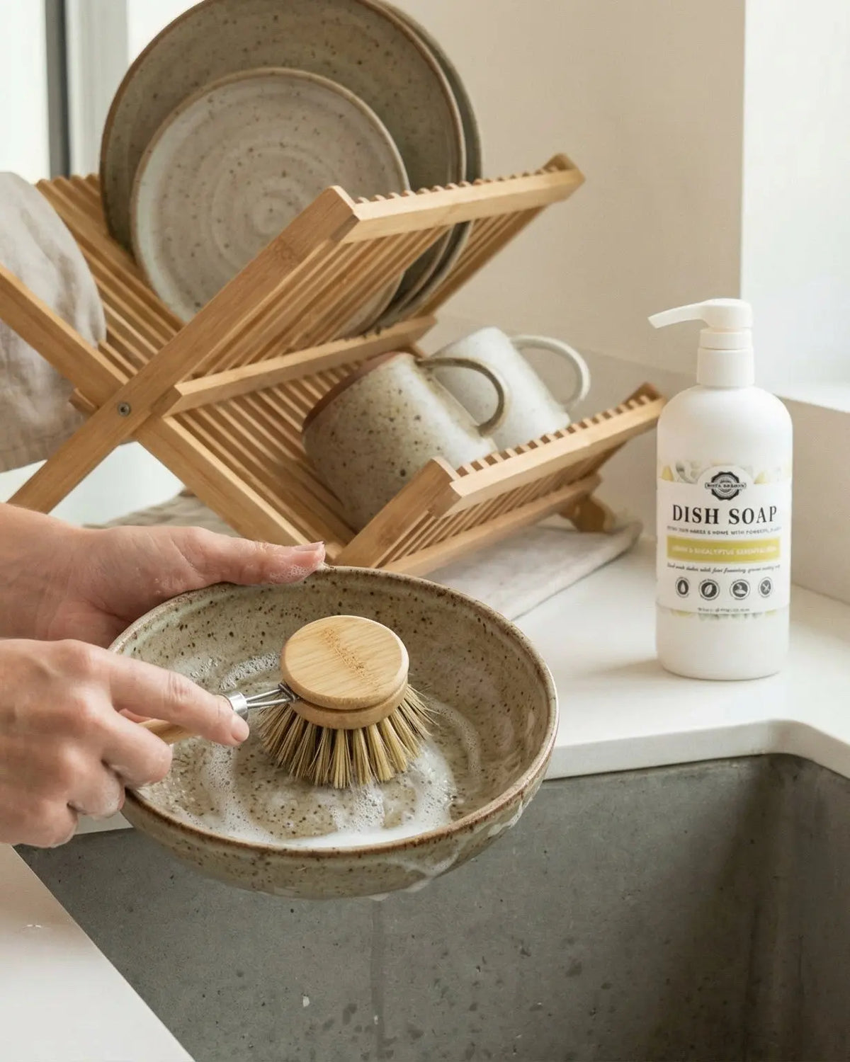Dish Soap | Mama + Baby Safe Rustic Strength