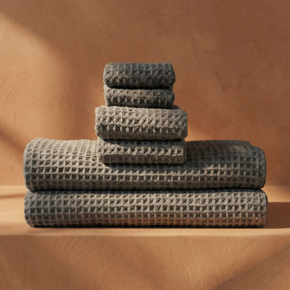 Sedona Waffle Towels Italic
