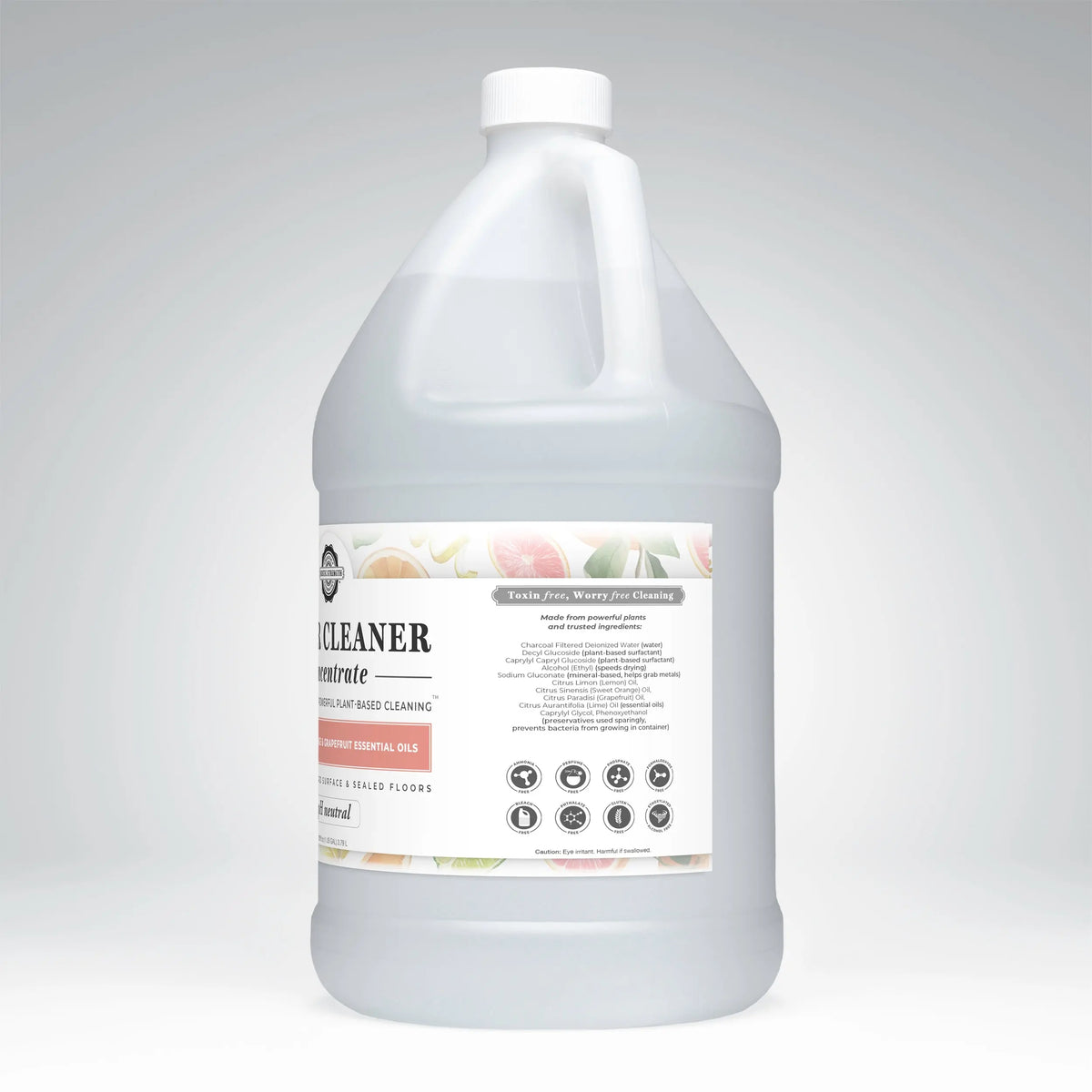 Floor Cleaner Concentrate | Lemon, Lime, Orange & Grapefruit Rustic Strength