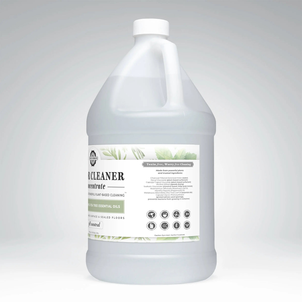 Floor Cleaner Concentrate | Rosemary, Mint & Tea Tree Rustic Strength