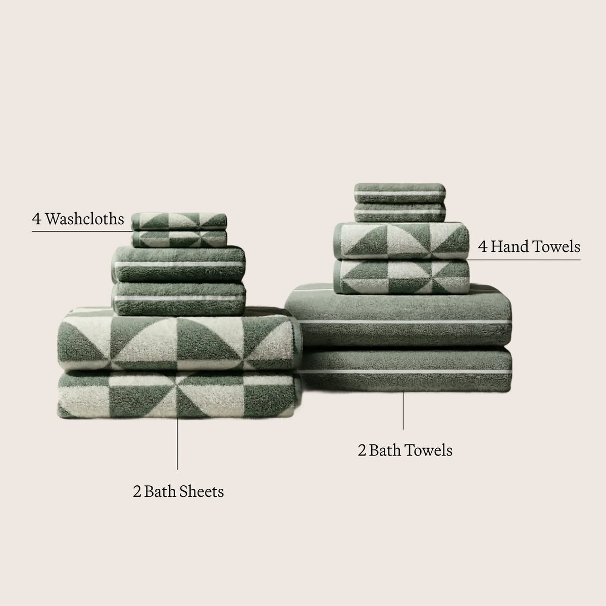 Deia Towels Italic