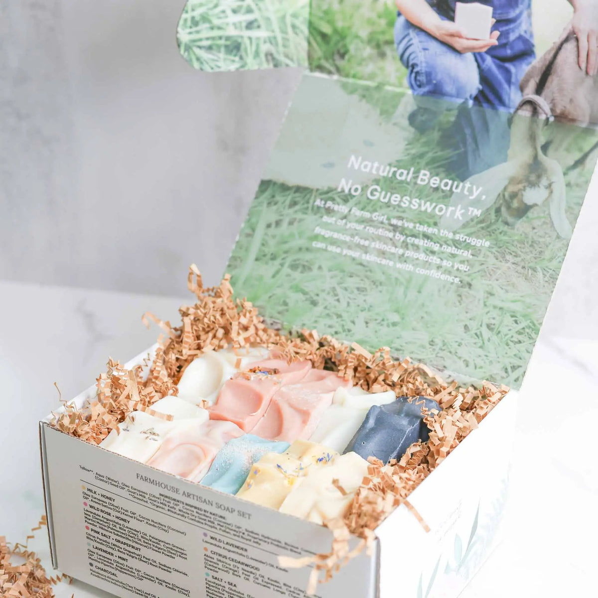 Farmhouse Artisan Goat Milk & Tallow Soap Collection Pretty farm girl