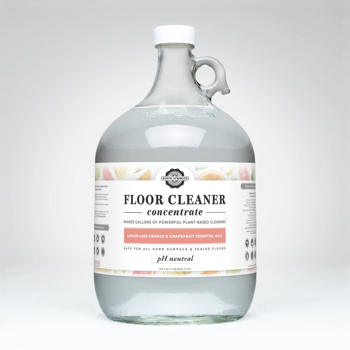 Floor Cleaner Concentrate | Lemon, Lime, Orange & Grapefruit Rustic Strength