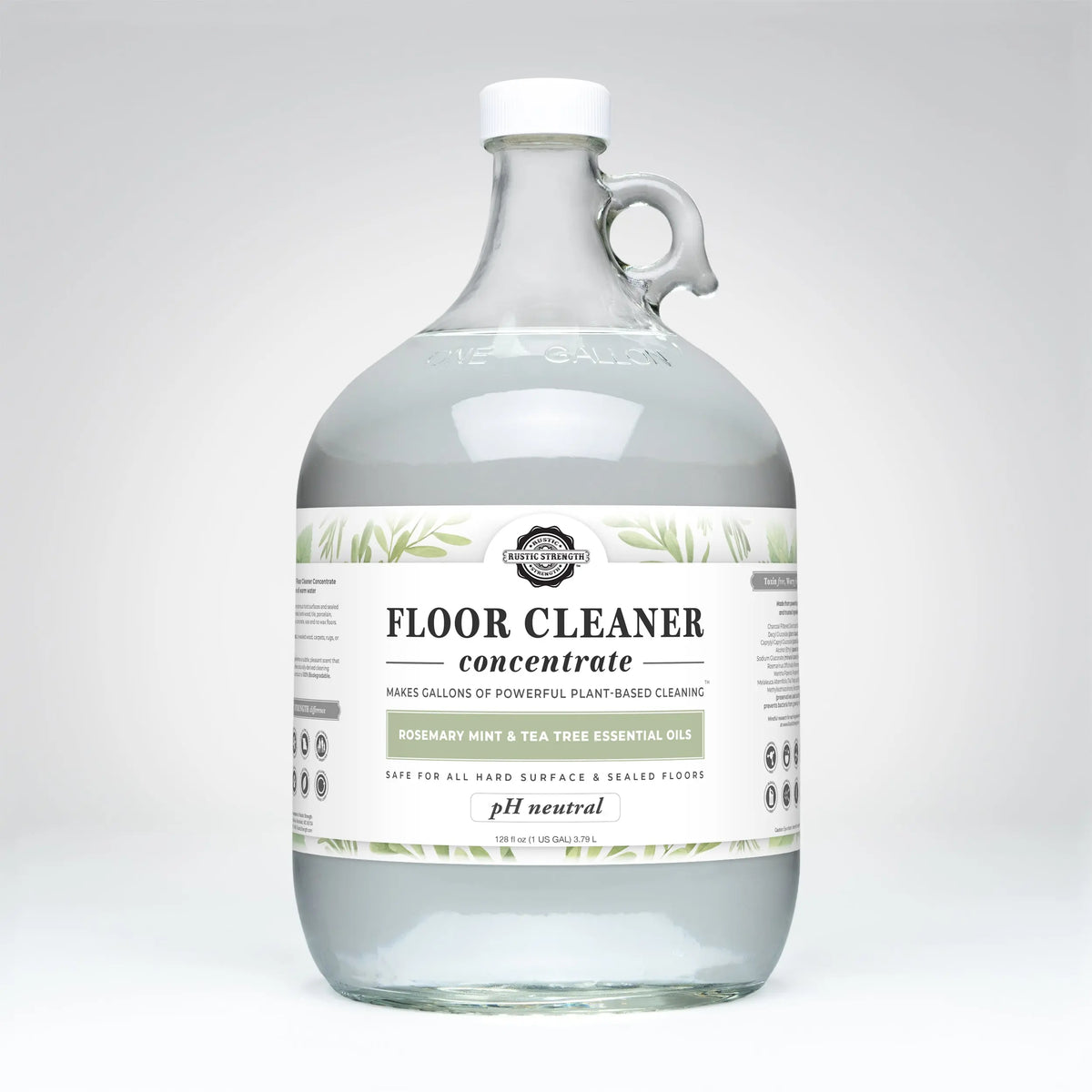 Floor Cleaner Concentrate | Rosemary, Mint & Tea Tree Rustic Strength