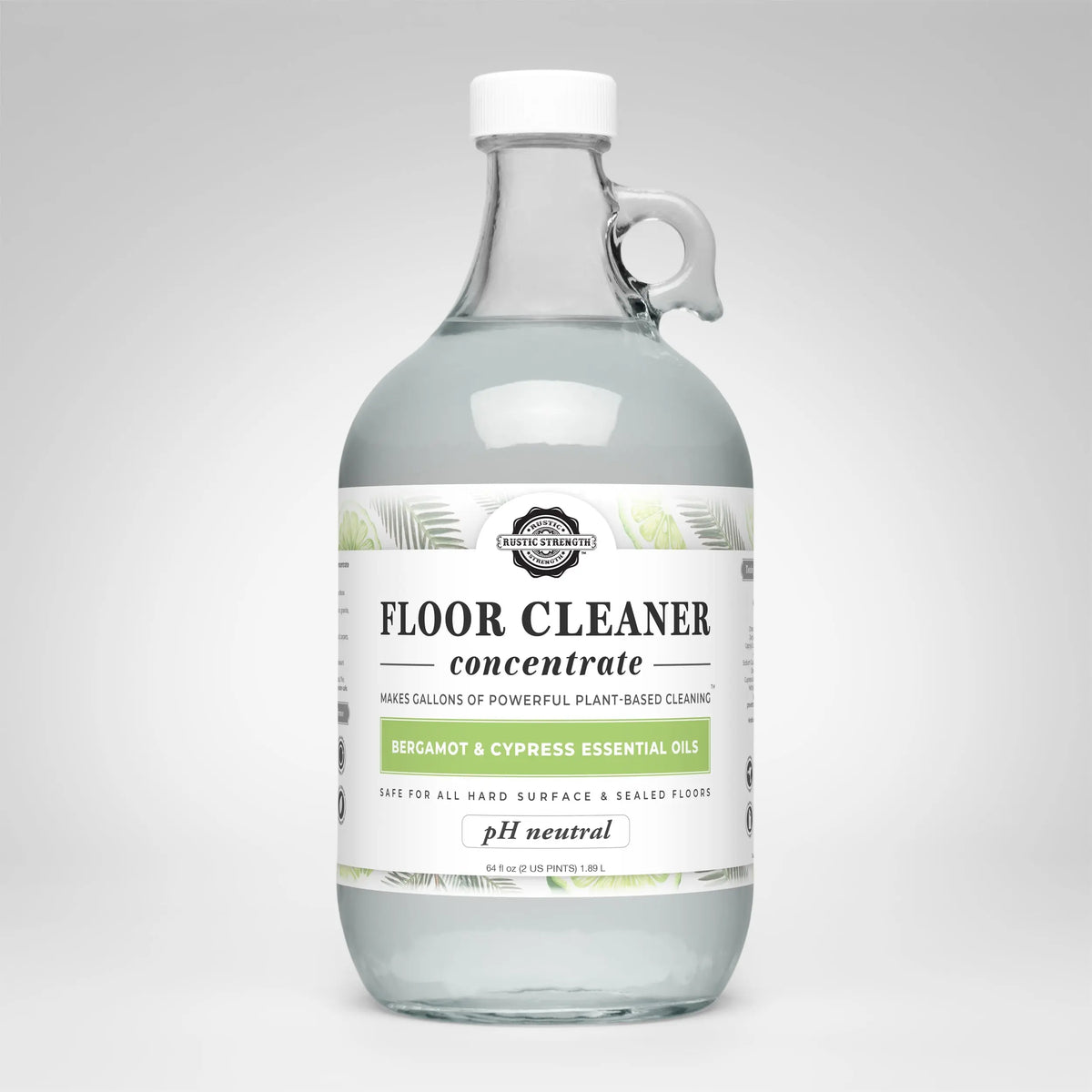 Floor Cleaner Concentrate | Bergamot & Cypress Rustic Strength