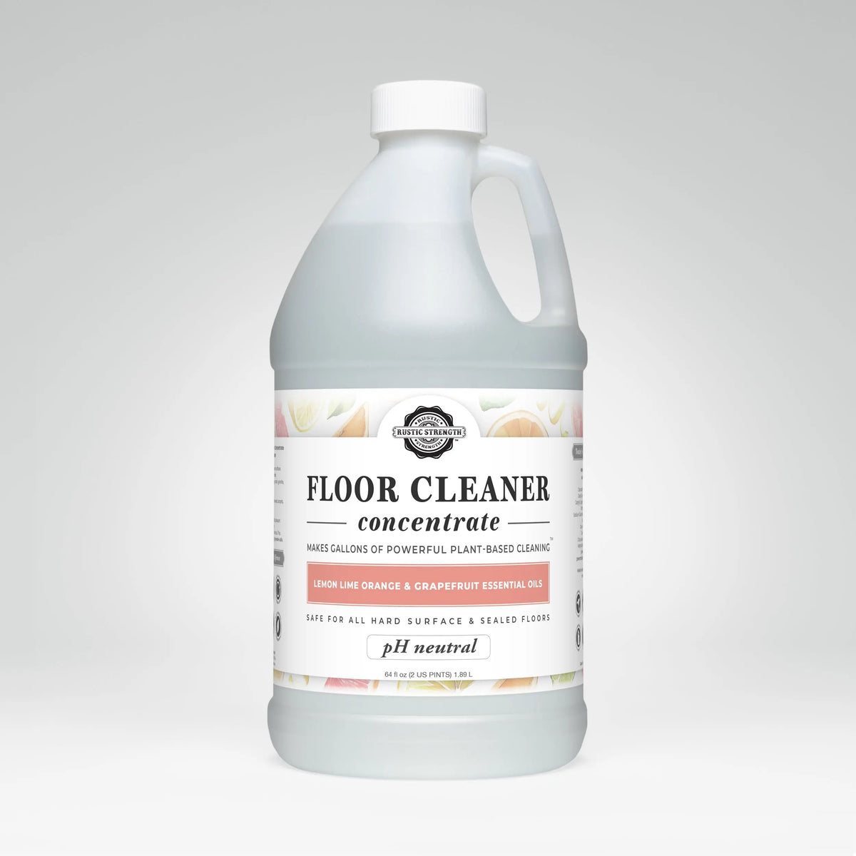 Floor Cleaner Concentrate | Lemon, Lime, Orange & Grapefruit Rustic Strength
