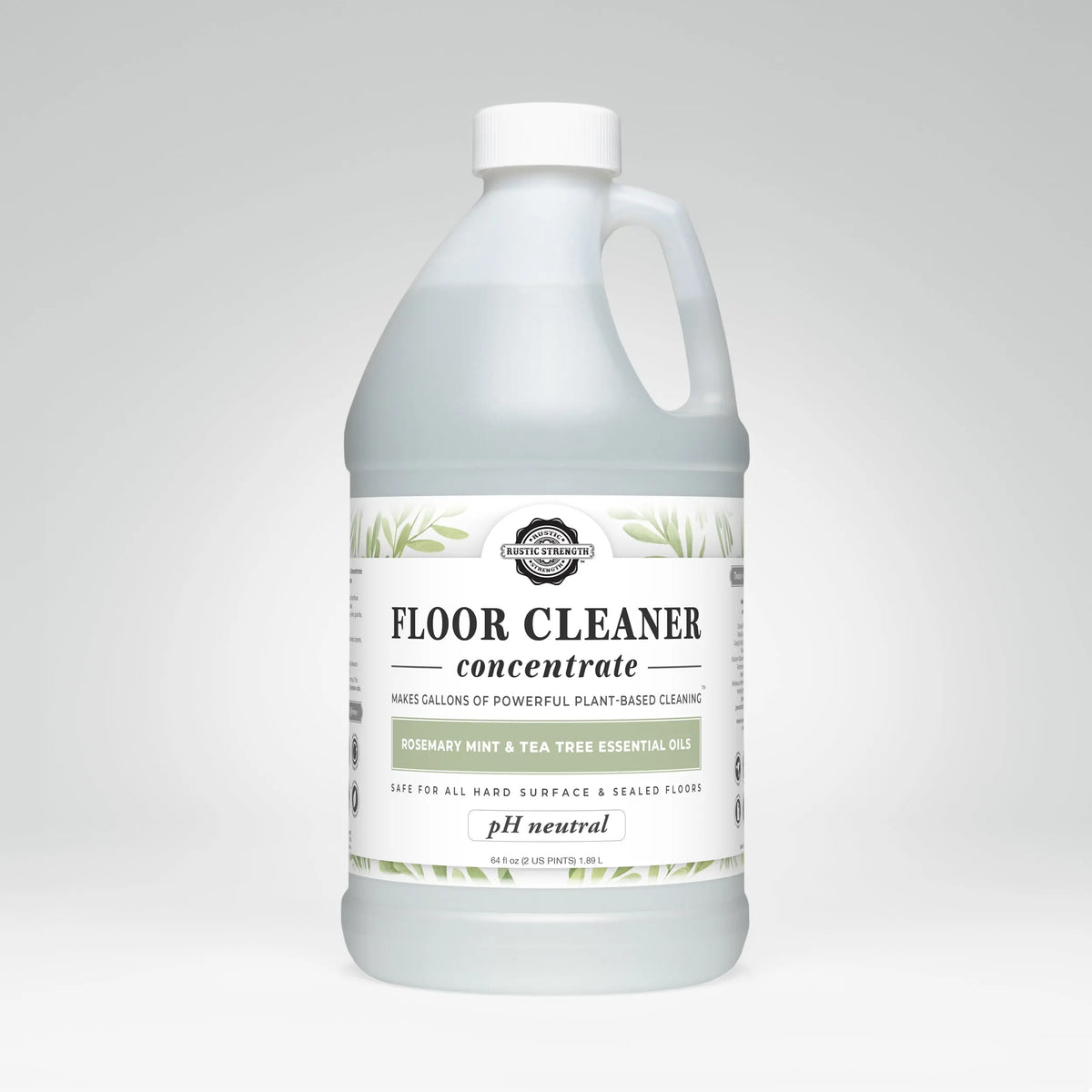 Floor Cleaner Concentrate | Rosemary, Mint & Tea Tree Rustic Strength