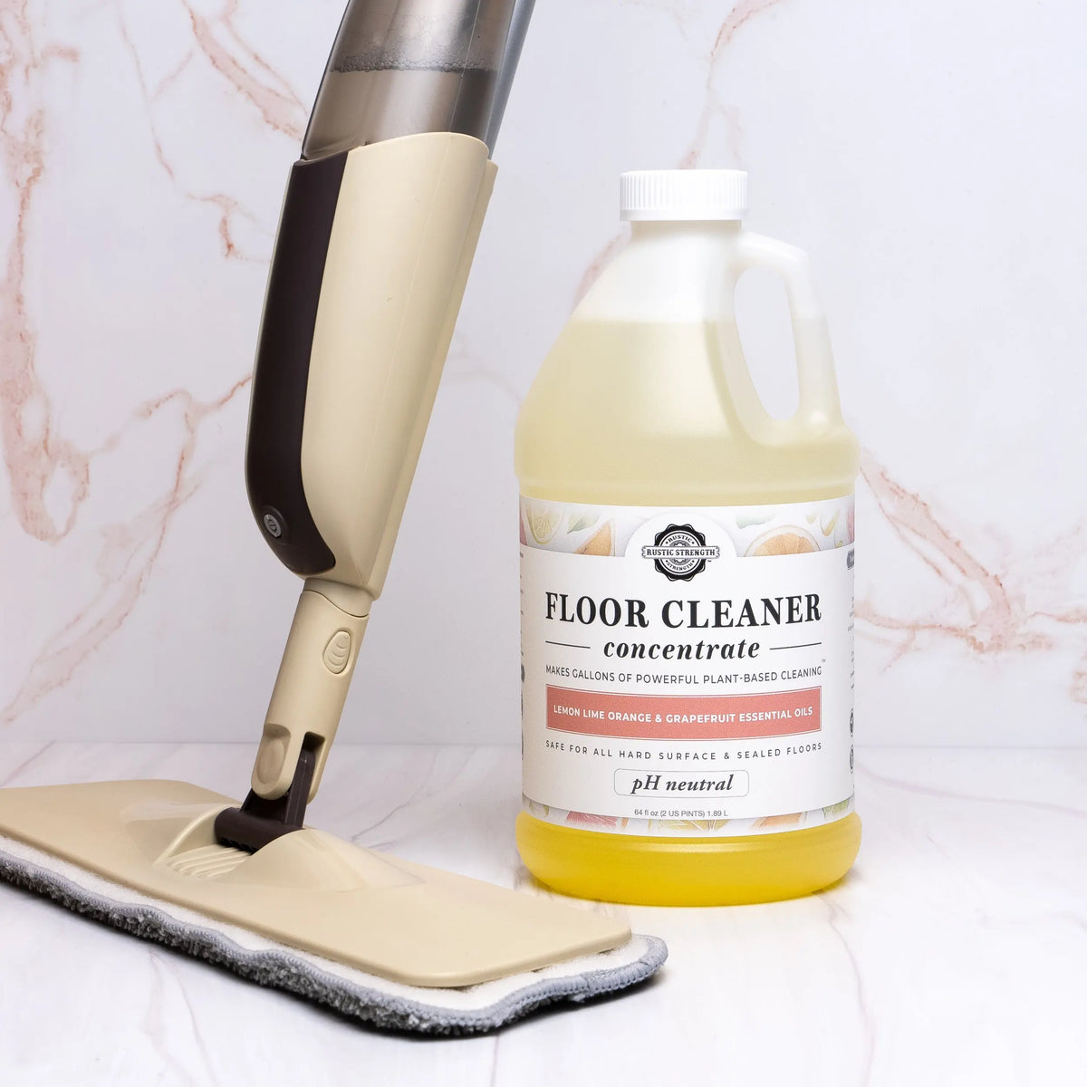 Floor Cleaner Concentrate | Lemon, Lime, Orange & Grapefruit Rustic Strength