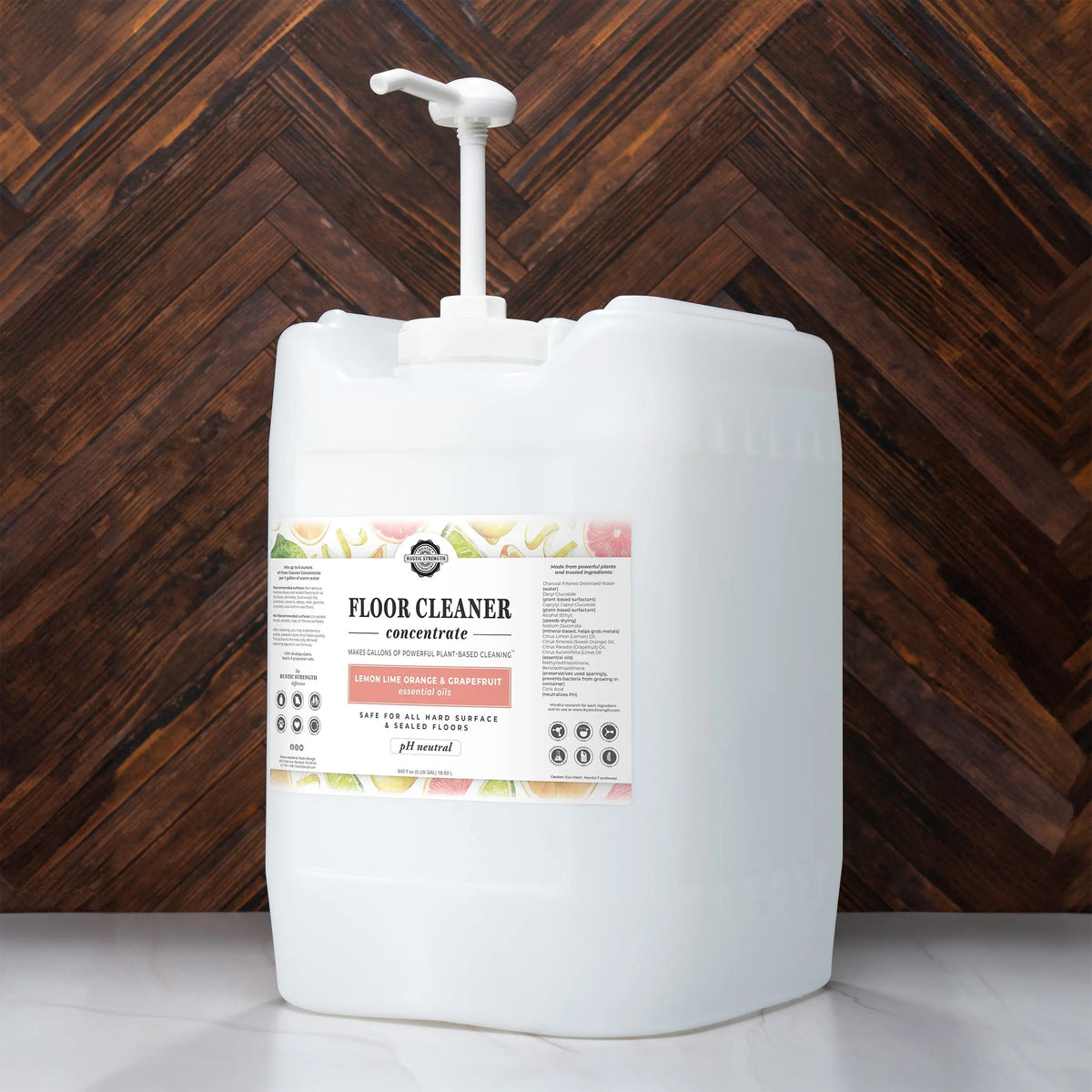 Floor Cleaner Concentrate | Lemon, Lime, Orange & Grapefruit Rustic Strength