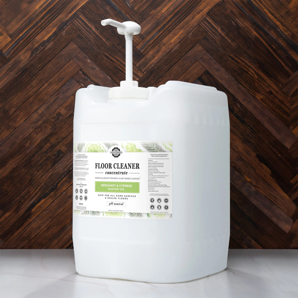 Floor Cleaner Concentrate | Bergamot & Cypress Rustic Strength