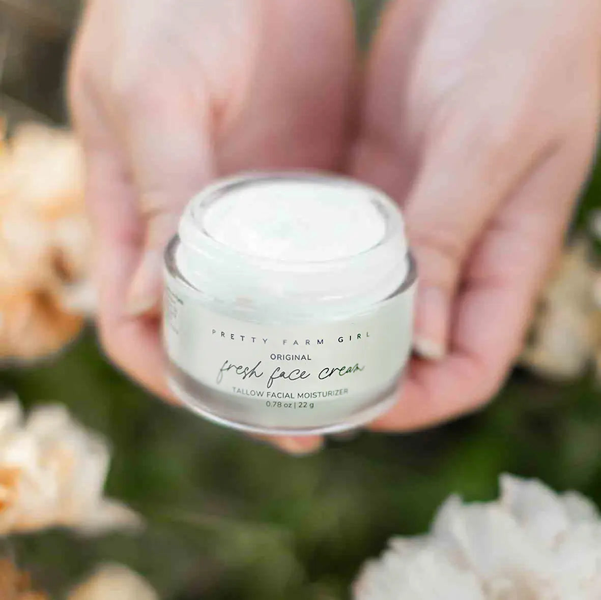 Original Fresh Face Cream Anti-Aging Tallow Facial Moisturizer Pretty farm girl