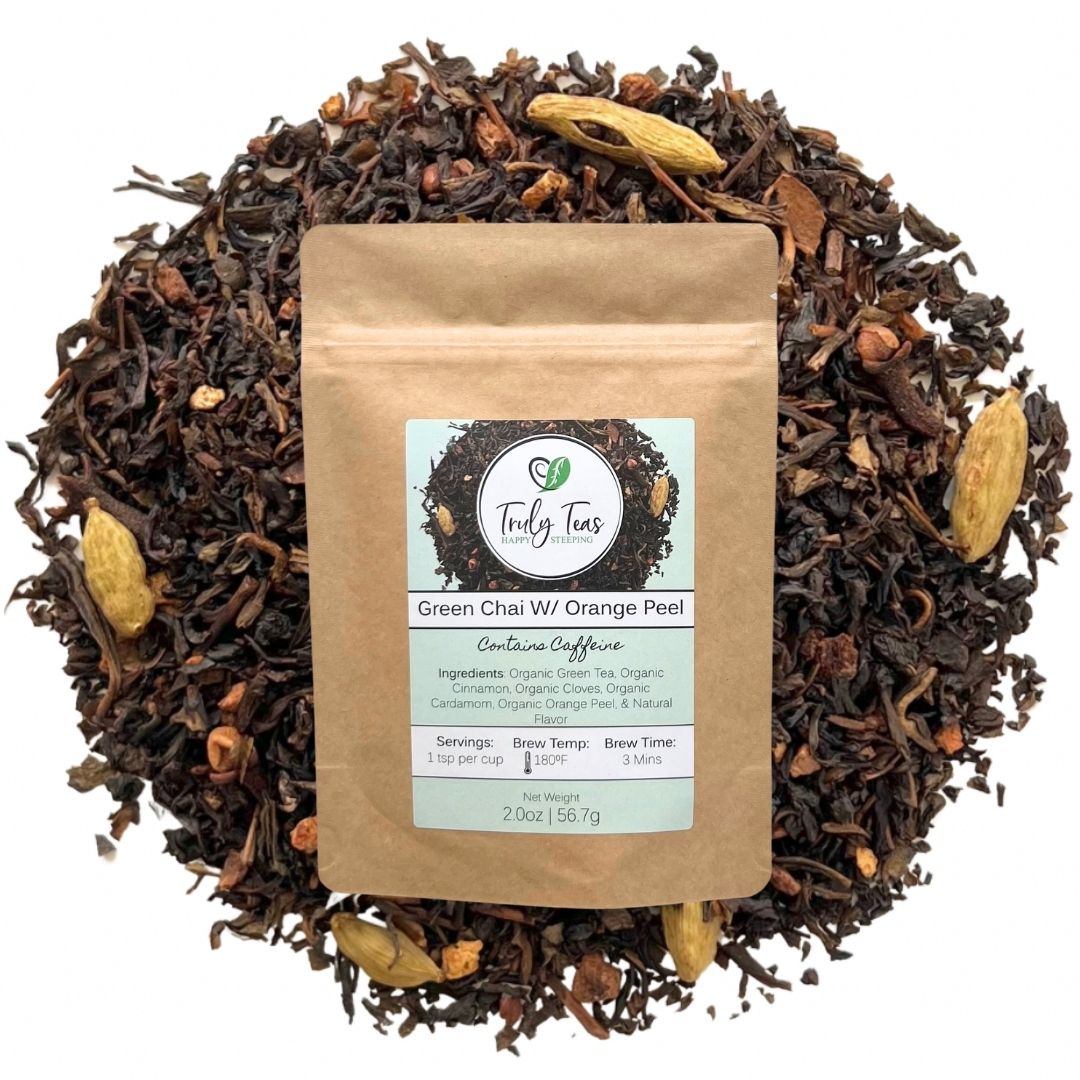 Green Chai w/ Orange Peel TRULY TEAS
