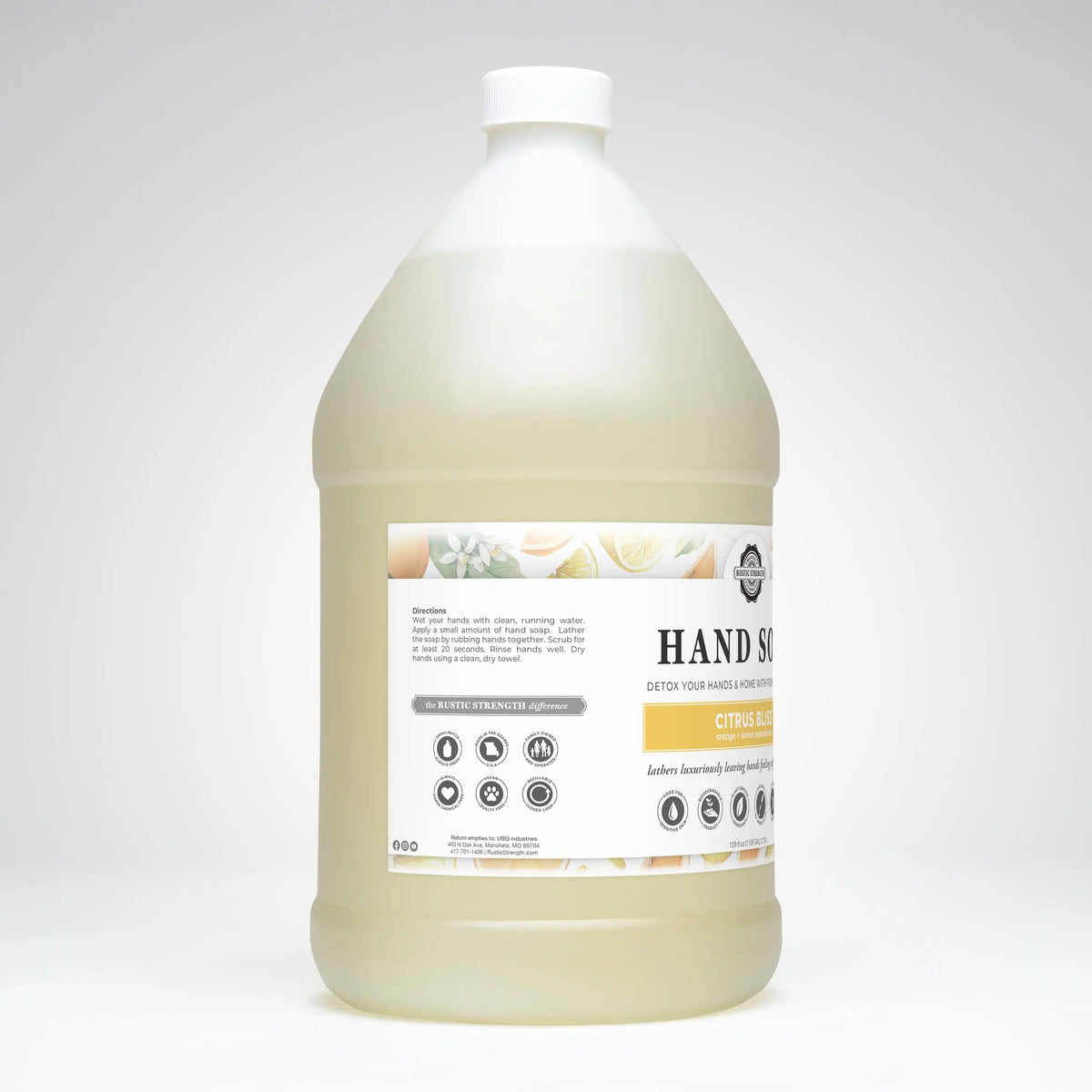 Hand Soap | Citrus Bliss Rustic Strength