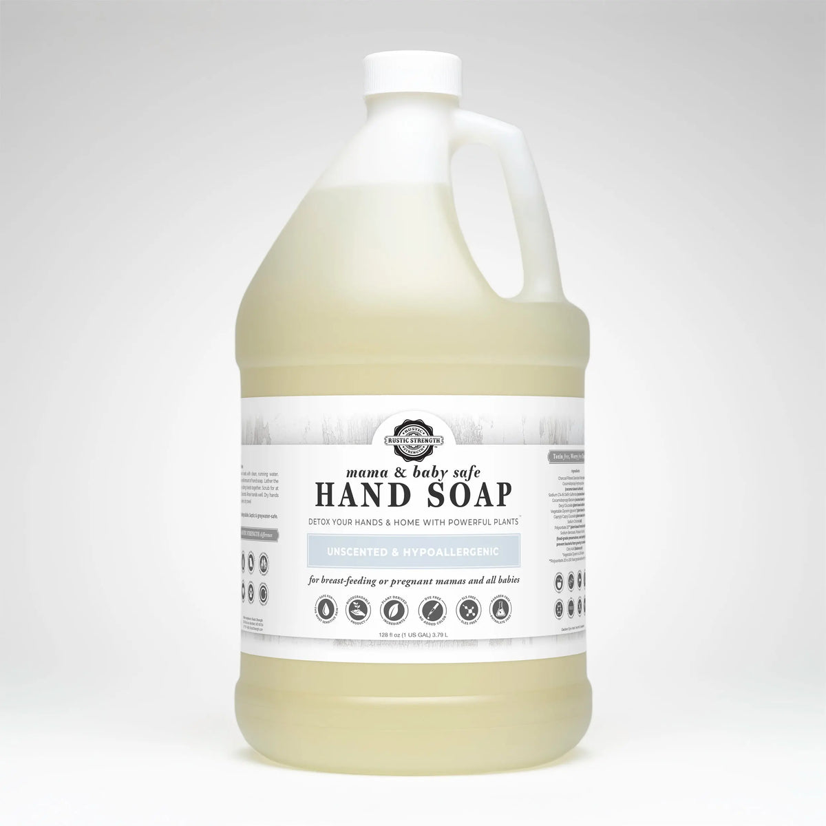 Hand Soap | Mama + Baby Safe Rustic Strength