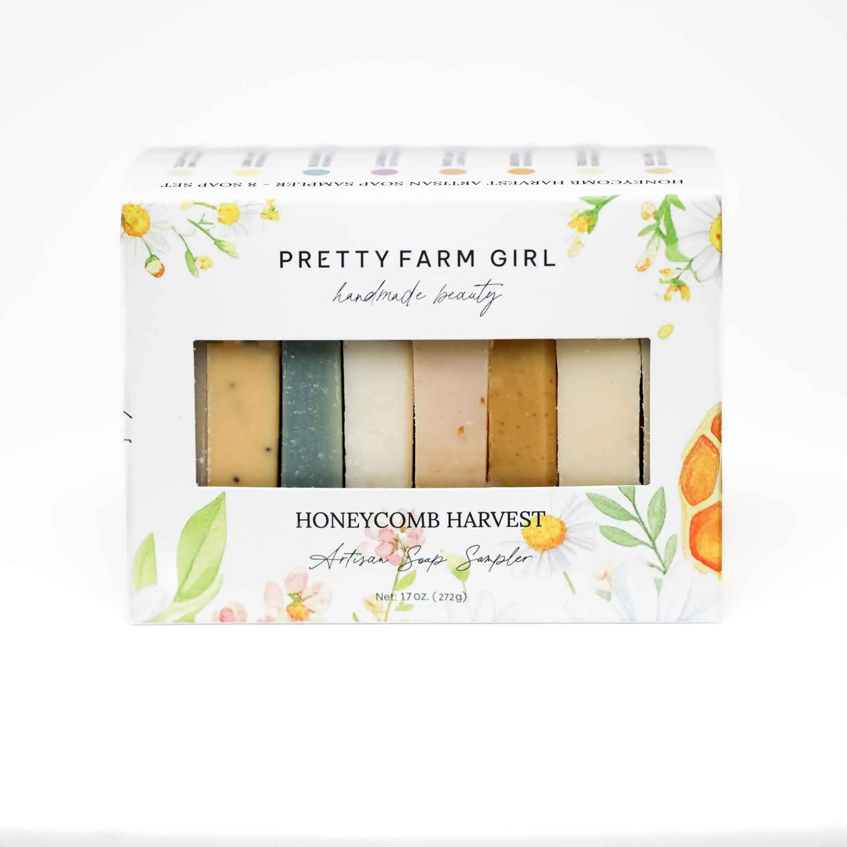 Honeycomb Harvest  Goat Milk & Tallow Soap Sampler Pretty farm girl