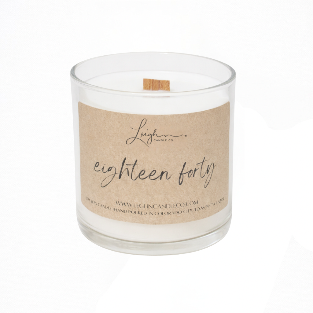 Non-Toxic Soy Blend Candle – Phthalate-Free | Multiple Scents | Leighn Candle Co.