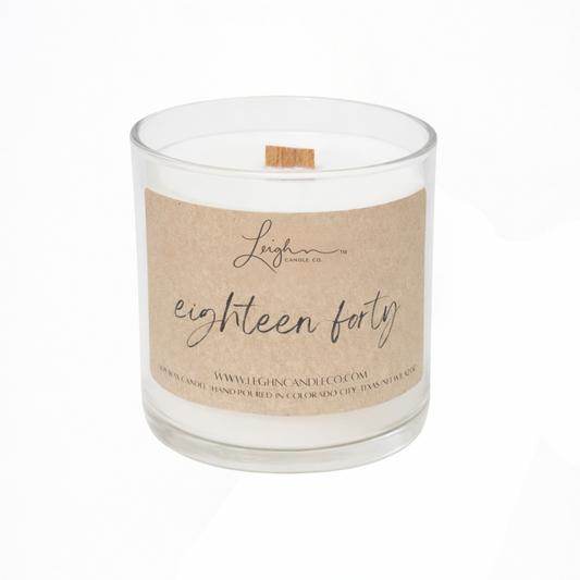 Non-Toxic Soy Blend Candle – Phthalate-Free | Multiple Scents | Leighn Candle Co.